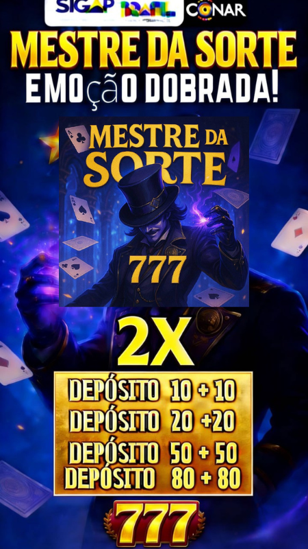 ✨ Mestre Da Sorte777 - 2X e SALARIO 80%