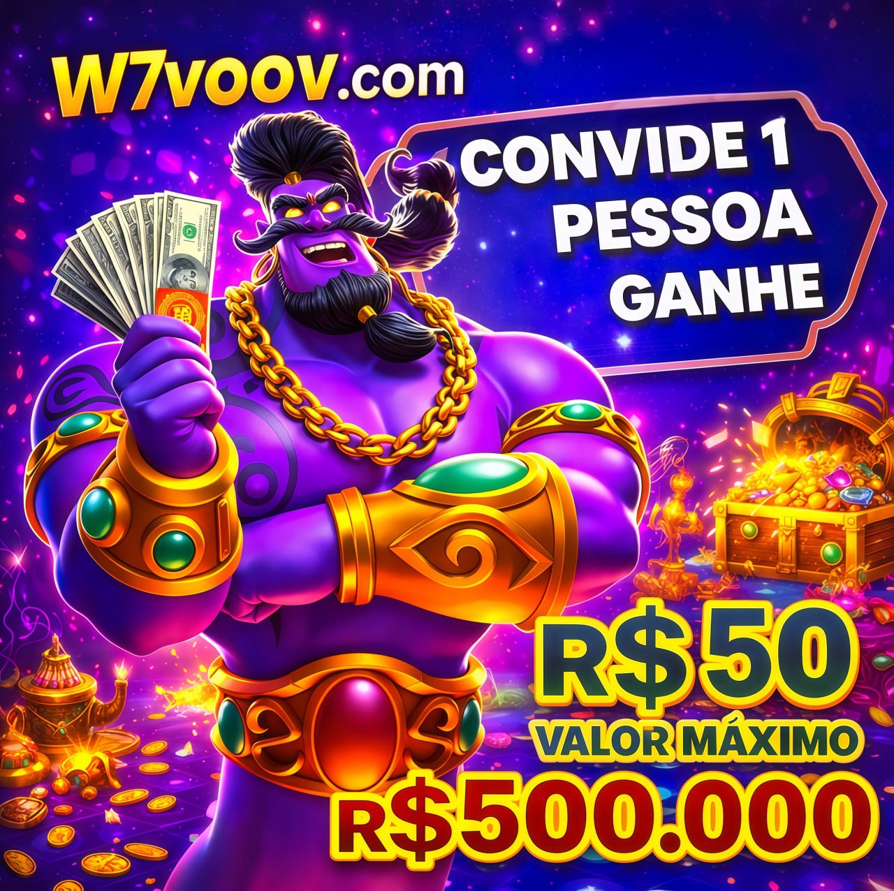 ✨ W7voov - ABRE BAÚ DE R$50