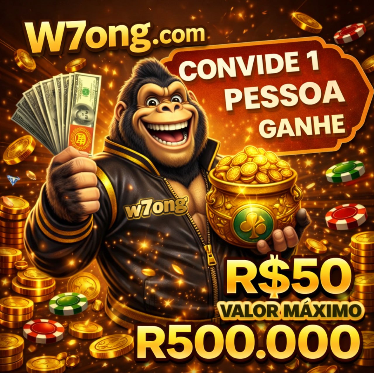 ✨ W7ong - ABRE BAÚ DE R$50