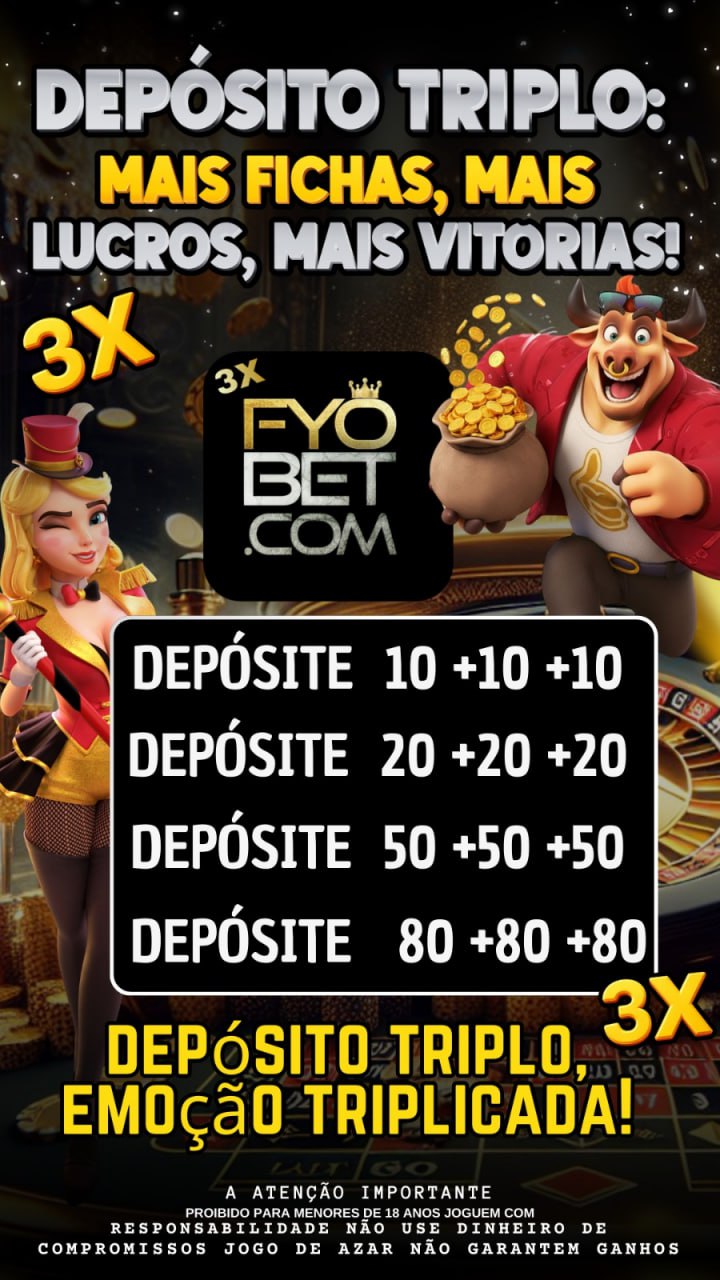 ✨ Fyo Bet - DEPOSITO 3X