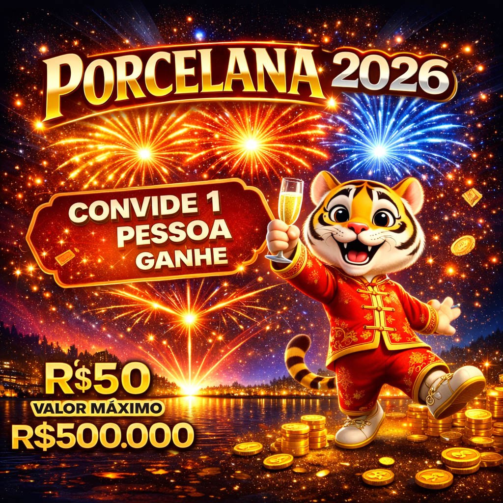 ✨ Porcelana2026 - ABRE BAÚ DE R$50